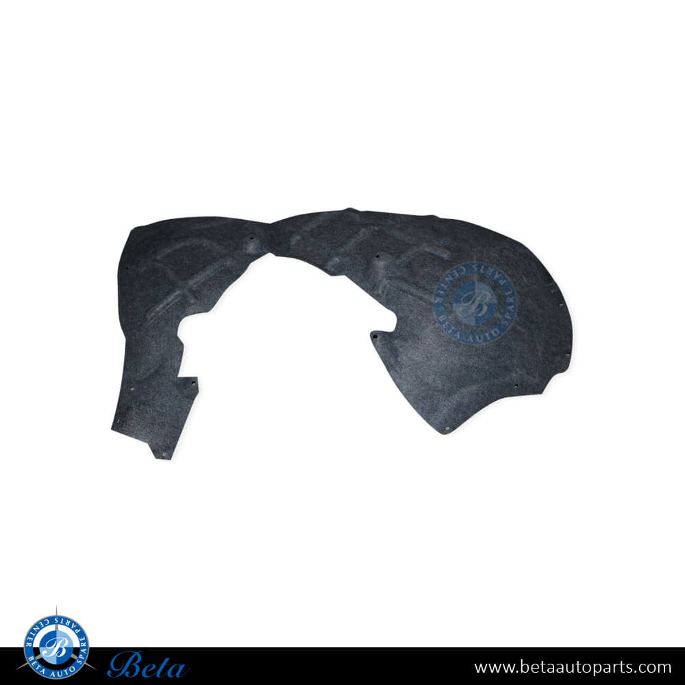 Right Side Front Wheel Fender Liner - Rear Half for Volkswagen Touareg 2011-2017 models, Part Number 7P6805978 Right Side Front Wheel Fender Liner - Rear Half for Volkswagen Touareg 2011-2017 models, Part Number 7P6805978